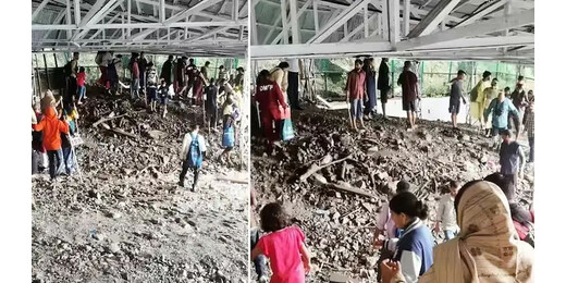 भारी बारिश से माता वैष्णो देवी मार्ग पर भूस्खलन, बैटरी और केबल कार सेवाएं स्थगित